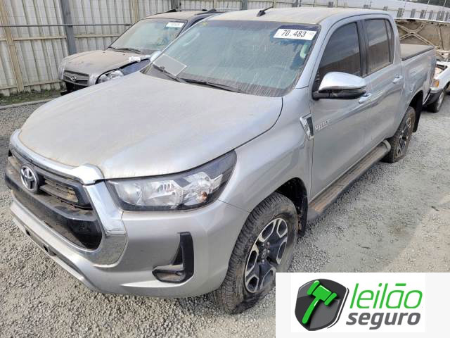 LOTE 075 TOYOTA/HILUX CD SRV 2.8 16V VVT-I 2021