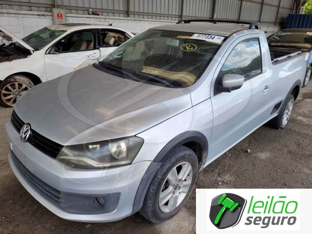 LOTE 012 VOLKSWAGEN/SAVEIRO TRENDLIN E 1.6 MSI  2015