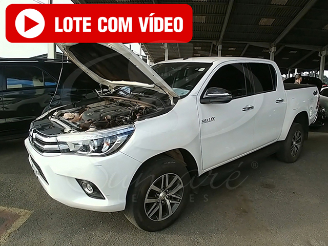 LOTE 011 - Toyota Hilux 2.8 TDI CD SRX 50th 4x4 (Aut) 2019