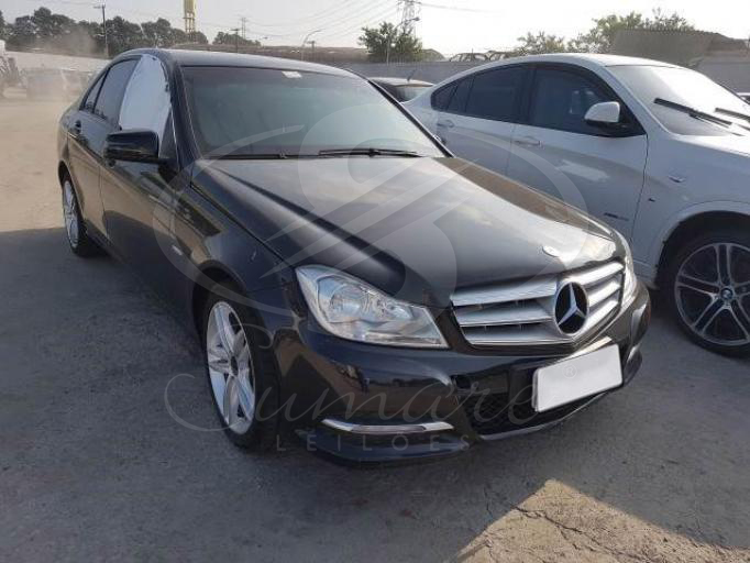 LOTE 026 MERCEDES BENZ CLASSE C 180 CGI 1.8 16V 2012