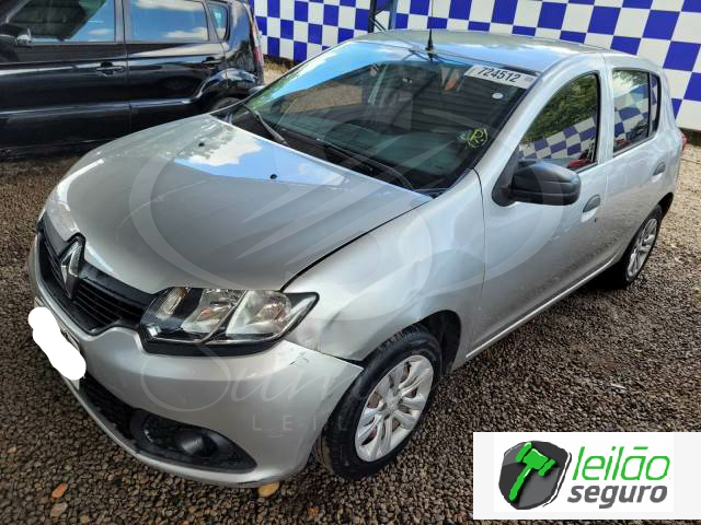 LOTE 009  RENAULT/SANDERO AUTENTIQUE 1.0 16V HI-POWER