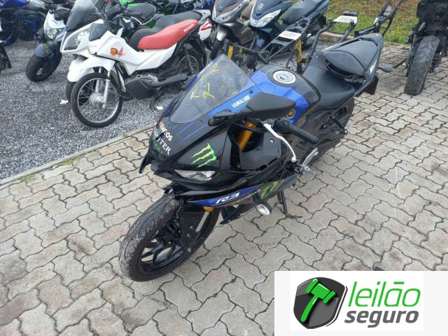 LOTE 013 YAMAHA YZF R3 321 MONSTER ABS 2021
