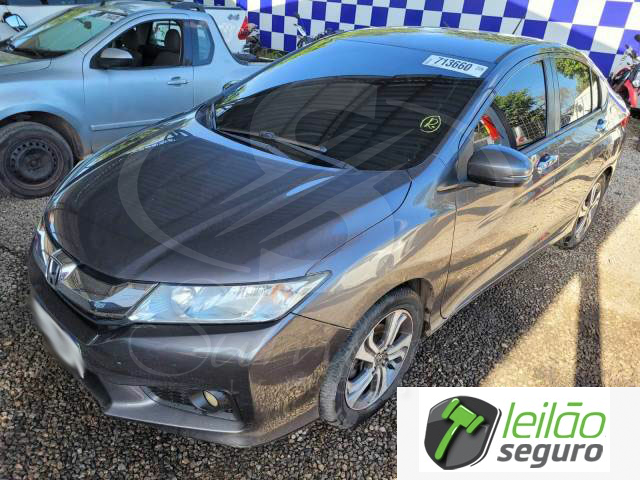 LOTE 038  HONDA/CITY EXL 1.5 16V I-VTEC 2015