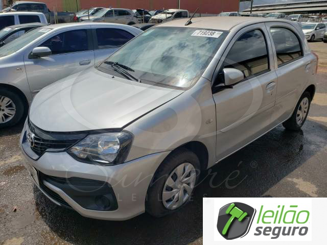 LOTE 004 TOYOTA/ETIOS X AT 1.3 16V DUAL VVT-I  2021