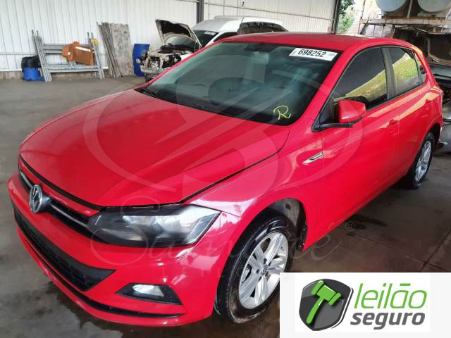 LOTE 034 VOLKSWAGEN/POLO COMFORTLINE 200 AT 1.0 12V TSI TURBO 2019
