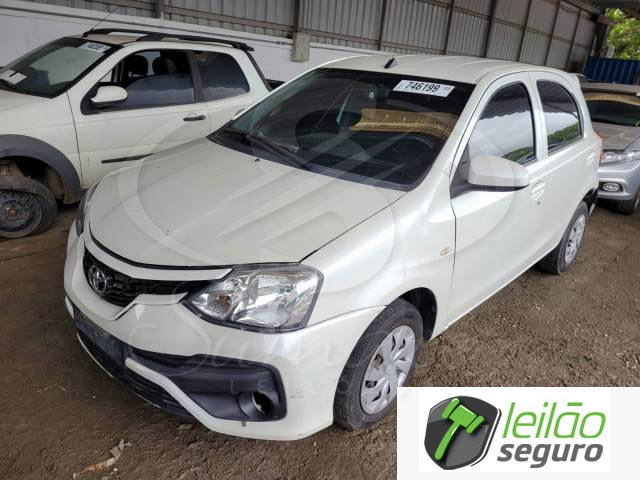 LOTE 036 TOYOTA/ETIOS X AT 1.3 16V DUAL VVT-I 2018