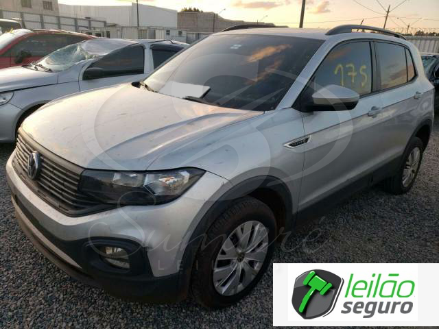 LOTE 009 VOLKSWAGEN/T-CROSS SENSE 200 AT 1.0 12V TSI TURBO 2021