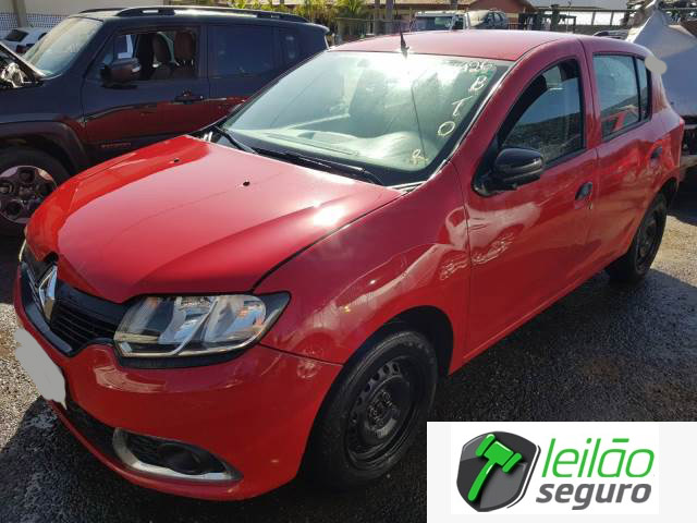LOTE 022 RENAULT/SANDERO AUTENTIQUE 1.0 16V HI-POWER 2016