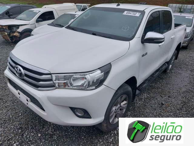 LOTE 023 TOYOTA/HILUX CD SRV 2.8 D-4D TURBO 2017