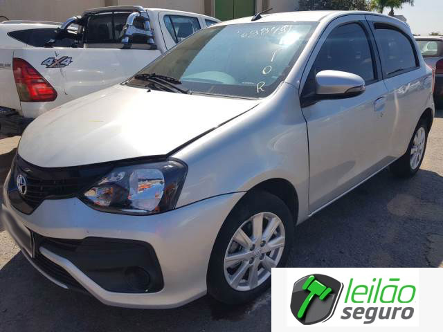LOTE 027 TOYOTA/ETIOS X PLUS 1.5 16V DUAL VVT-I 2020