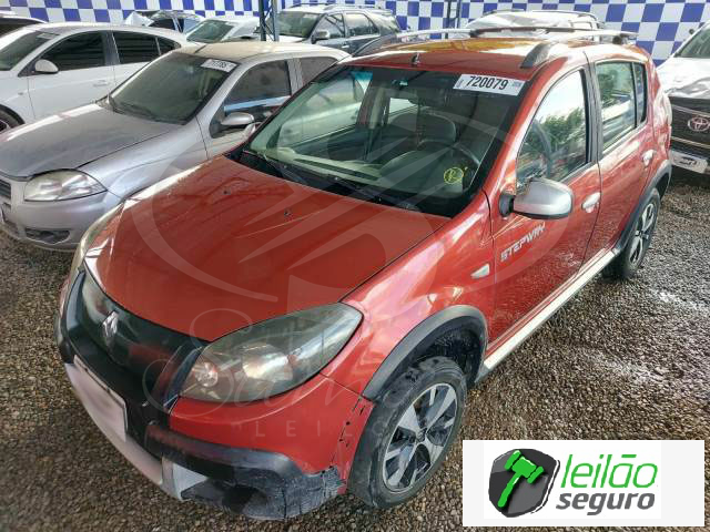 LOTE 009 RENAULT/SANDERO STEPWAY 1.6 HI-POWER 2013