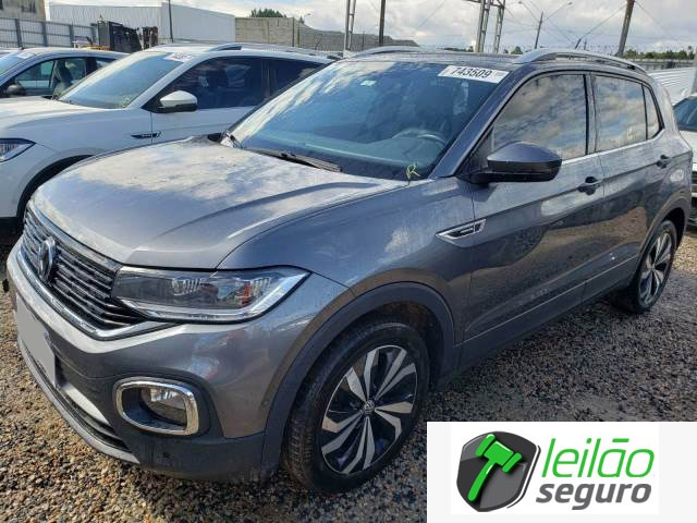 LOTE 041 VOLKSWAGEN/T-CROSS HIGHLINE 250 AT 1.4 16V TSI TURBO