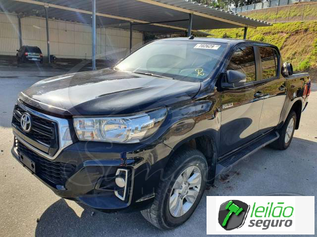 LOTE 037 TOYOTA/HILUX CD SR 2.8 D-4D TURBO 2020