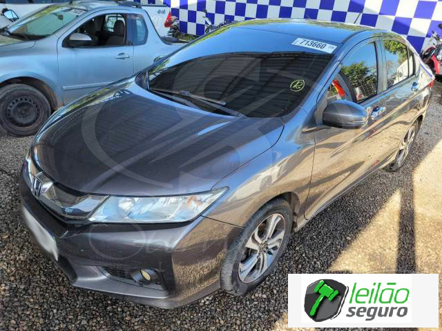 LOTE 038  HONDA/CITY EXL 1.5 16V I-VTEC 2015